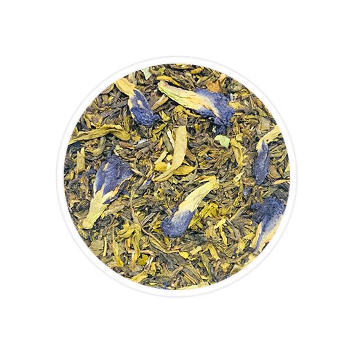 Blue Fresca Green Tea - The Exoteas