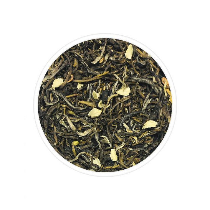 Jasmine Green Tea – Fragrant Loose Leaf Green Tea - Alternate View